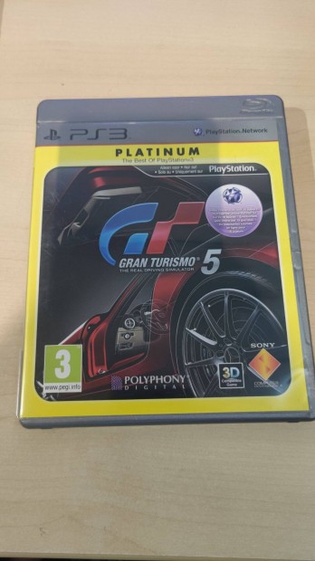 Gran Turismo 5 Platinum PS3 jtk