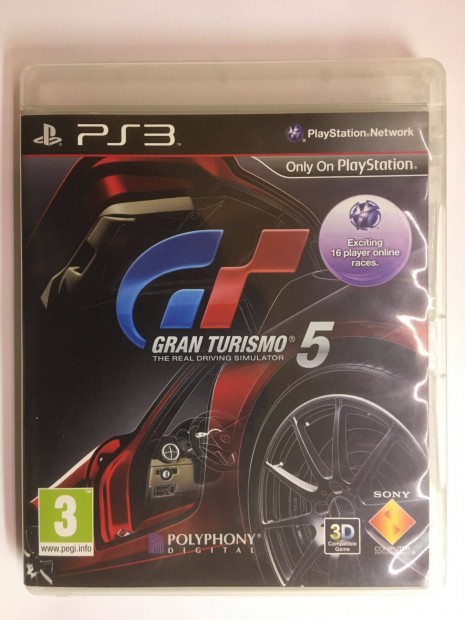 Gran Turismo 5 Playstation 3 Ps3 jtk