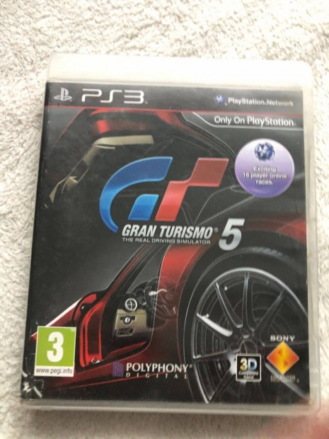 Gran Turismo 5 Ps3 Playstation 3 jtk