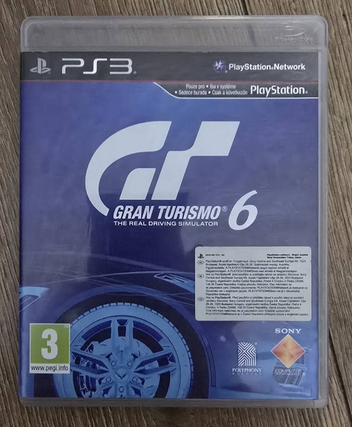 Gran Turismo 6 Ps3 hasznlt jtk Playstation 3 