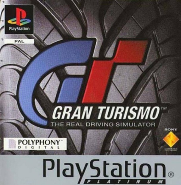 Gran Turismo The Real Driving Simulator, Platinum Ed., Mint PS1 jtk