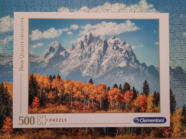 Grand Teton sszel 500 db-os puzzle - Clementoni - jszer