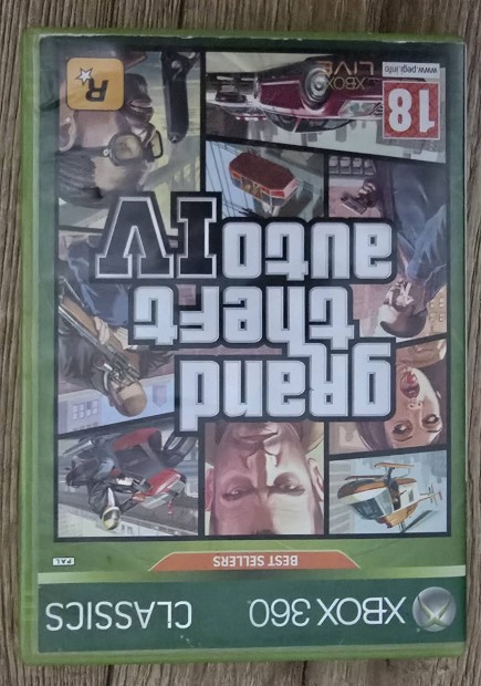 Grand Theft Auto 4 Xbox 360 hasznlt jtk GTA 4