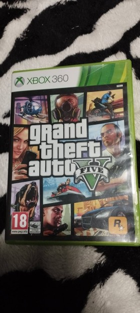 Grand Theft Auto 5 Xbox 360 Lemez hibs!