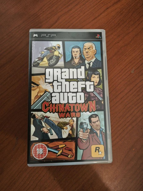 Grand Theft Auto Chinatown Wars PSP és még 50 játék készleten!