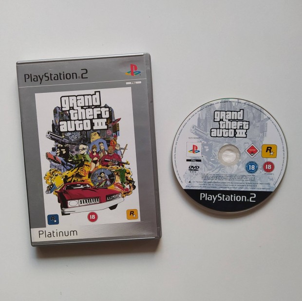 Grand Theft Auto III GTA 3 PS2 Playstation 2