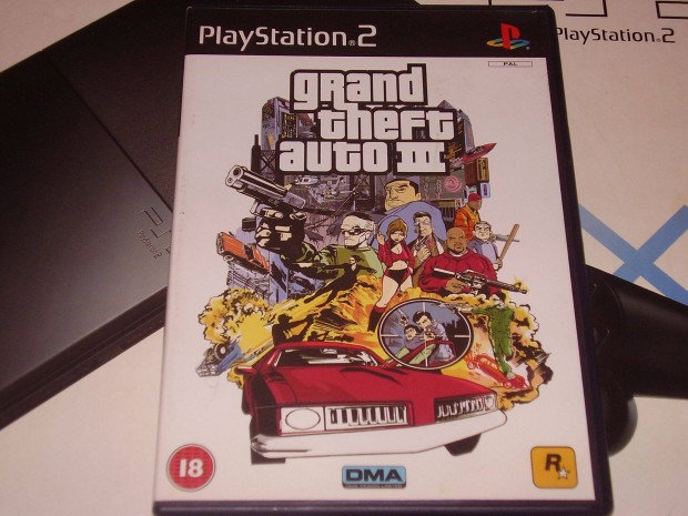 Grand Theft Auto III GTA Playstation 2 eredeti lemez elad