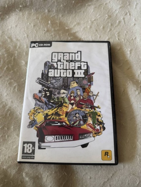 Grand Theft Auto III (GTA 3) PC jtk