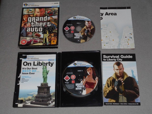 Grand Theft Auto IV 4 / GTA IV Szmtgpes PC jtk, Ritka