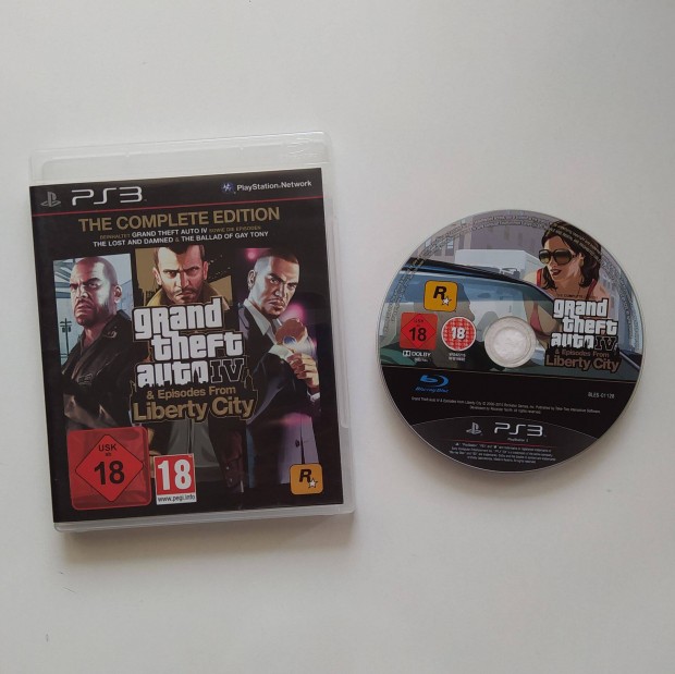 Grand Theft Auto IV GTA 4 Complete Edition PS3 Playstation 3