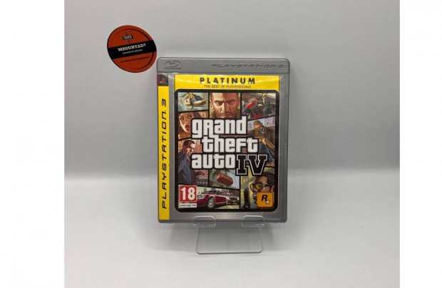 Grand Theft Auto IV - PS3 jtk, hasznlt