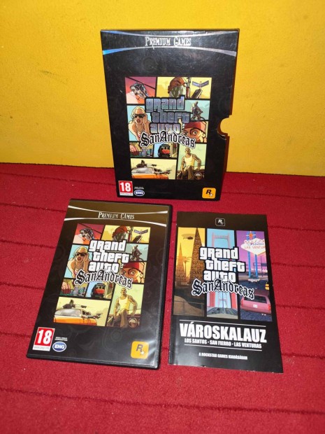 Grand Theft Auto San Andreas PC dvd