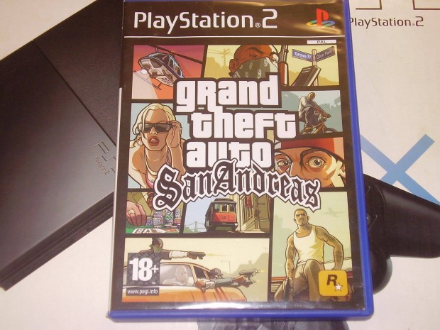 Grand Theft Auto San Andreas Ps2 eredeti lemez elad