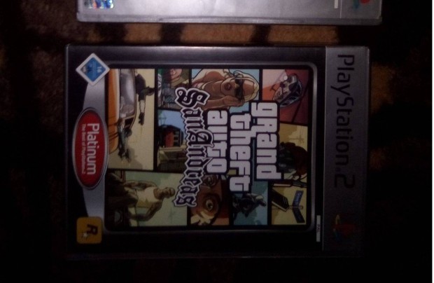 Grand Theft Auto San Andreas Ps2 playstation 2