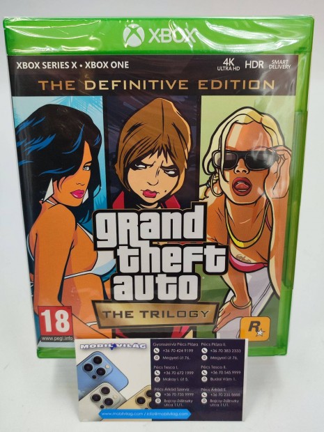 Grand Theft Auto The Trilogy Definitiv Edition Garancival konzl1496