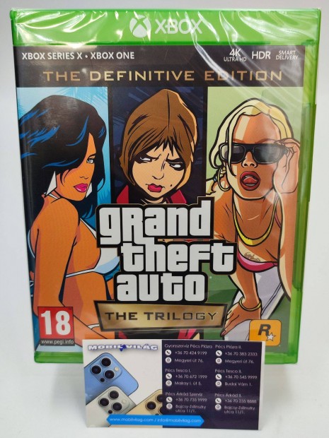 Grand Theft Auto The Trilogy Xbox One Garancival #konzl1819