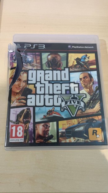 Grand Theft Auto V PS3 jtk (doboza trtt)