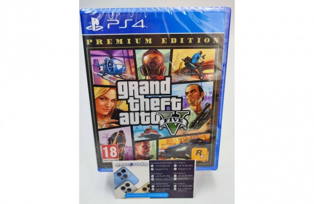 Grand Theft Auto V Premium Edition PS4 Garancival #konzl1103