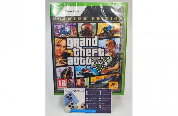 Grand Theft Auto V Premium Edition Xbox One Garancival #konzl1093