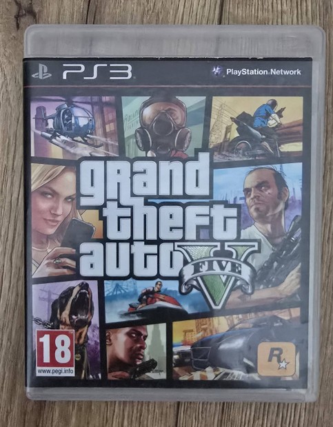 Grand Theft Auto V Ps3 hasznlt jtk Playstation 3 GTA 5