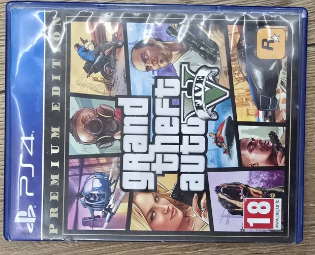 Grand Theft Auto V Ps4 hasznlt jtk Playstation 4 Ps5 