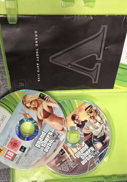 Grand Theft Auto V Xbox 360 hasznlt jtk GTA 5 