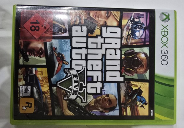 Grand Theft Auto V Xbox 360 hasznlt jtk GTA 5 