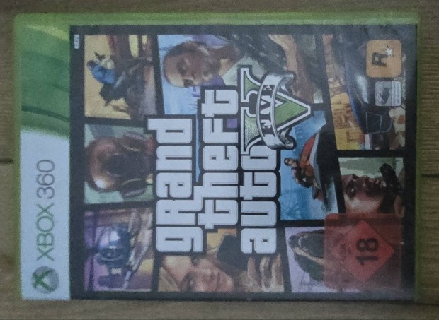 Grand Theft Auto V Xbox 360 hasznlt jtk 