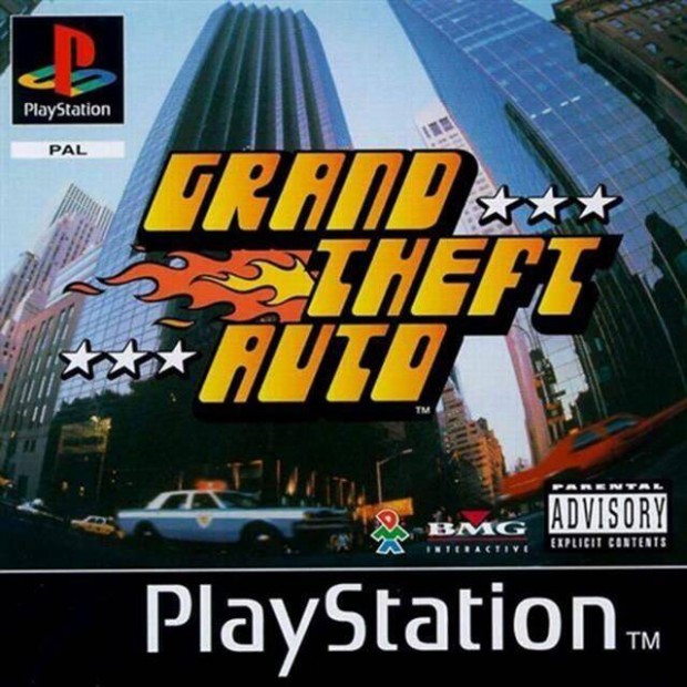 Grand Theft Auto, Boxed PS1 jtk