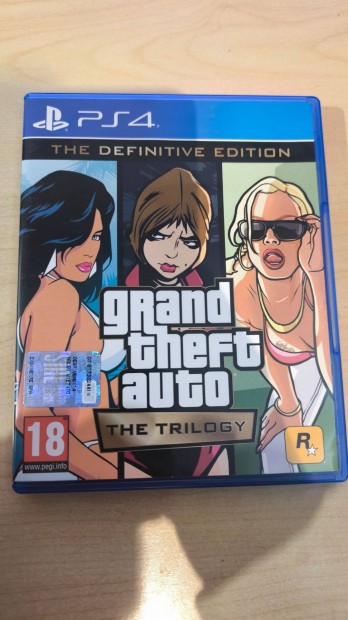 Grand Theft Auto: The Trilogy - The Definitive Edition (olasz borítós)