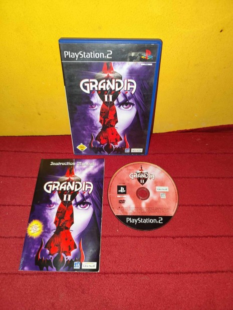 Grandia II PAL Playstation 2 (német tok, angol játék)