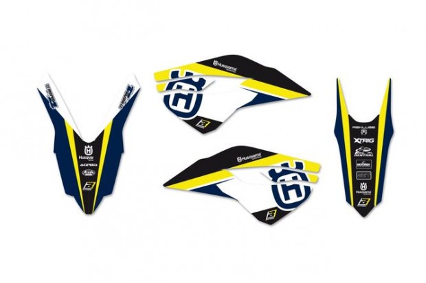 Graphic Kit Blackbird Dream 4 Husqvarna FC / TC 2014-2015 matricacsoma