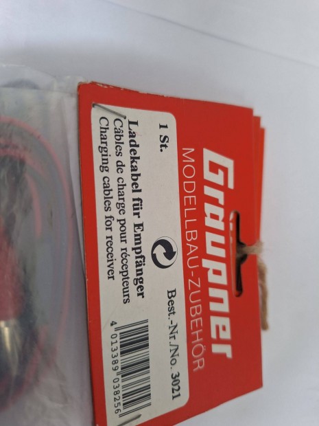 Graupner 1Charging Cables For Receiver