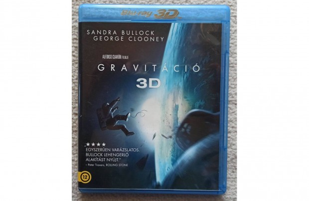 Gravitáció (BD3D+BD) blu-ray blu ray film