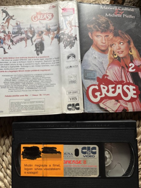 Grease 2 vhs kazetta