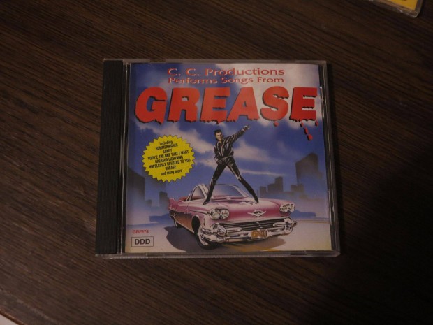 Grease filmzenei CD album