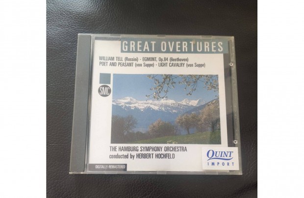 Great Overtures CD - Rossini, Beethoven, von Suppe nyitnyai