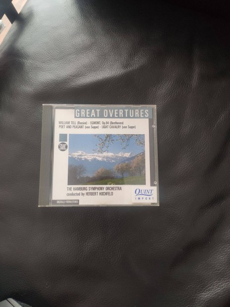 Great Overtures : Rossini, Beethoven, von Suppe nagy nyitnyai CD