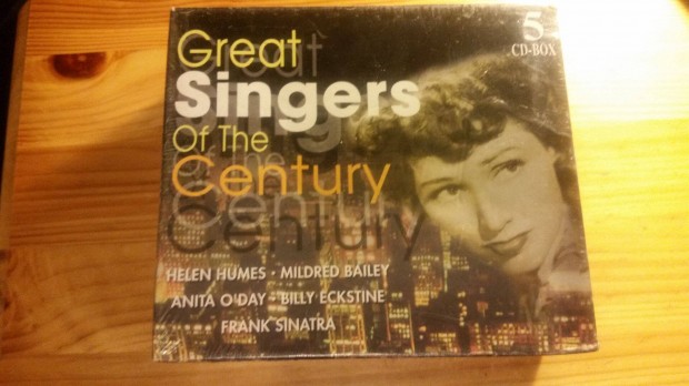 Great Singers Of The Century -Az vszzad nagyszer nekesei -5 CD -j