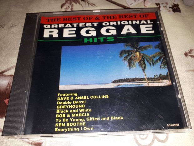 Greatest Original Reggae Hits CD