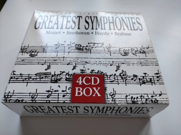 Greatest Symphonies 4 CD