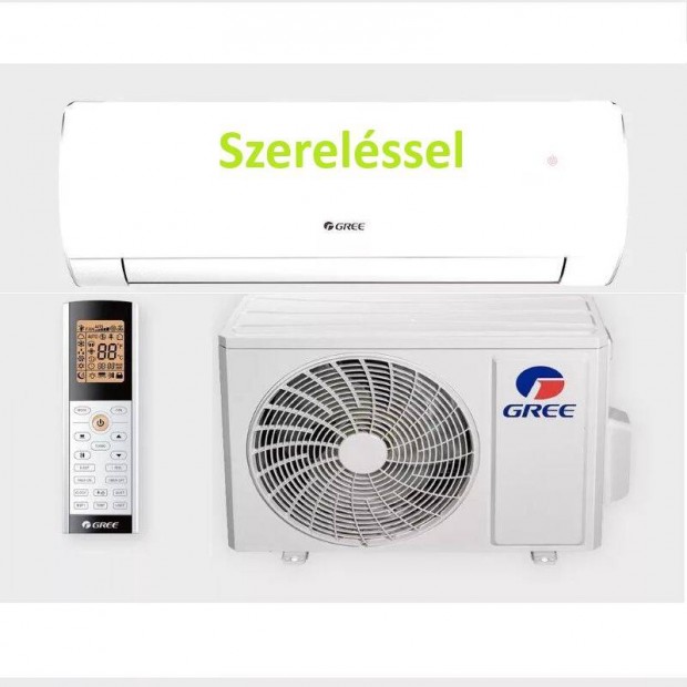 Gree Comfort Pro 2,7 KW klma szerelssel