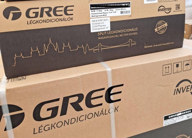 Gree comfort X 5.3kw Fűtésre is alkalmas! Számlával és 10év garancia