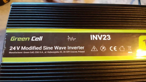 Green Cell INV23 Auts inverter (24V / 1000W)