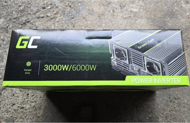 Green Cell ram talakt 24V-rl 230V-ra j! 70.000,-FT