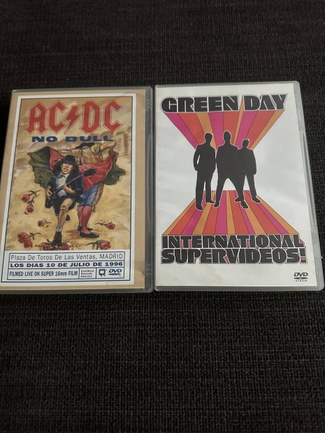 Green Day+AC/DC zenei Dvd egyben