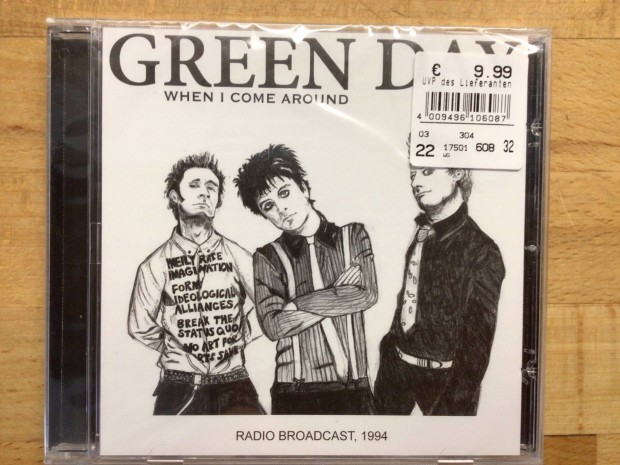 Green Day - When I Come Around, cd lemez