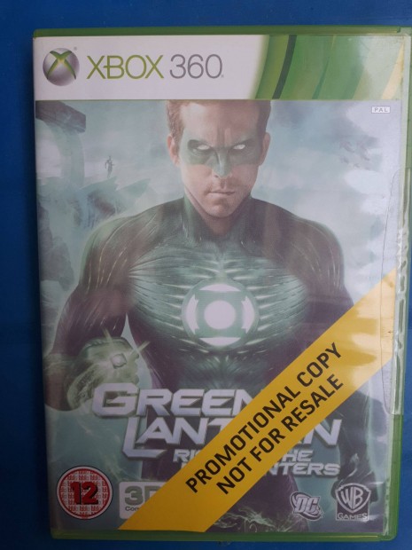 Green Lantern RISE OF The Manhunters eredeti xbox360 jtk elad-cser