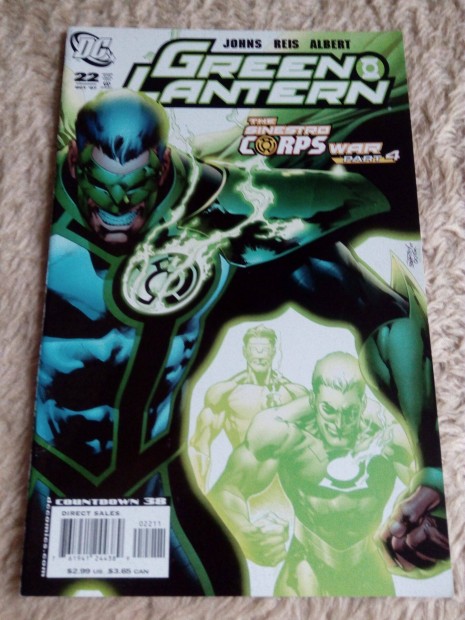 Green Lantern (Zld Lmps) amerikai DC kpregny 22. szma elad!