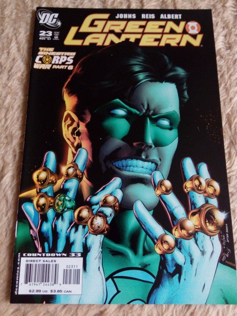 Green Lantern (Zld Lmps) amerikai DC kpregny 23. szma elad!